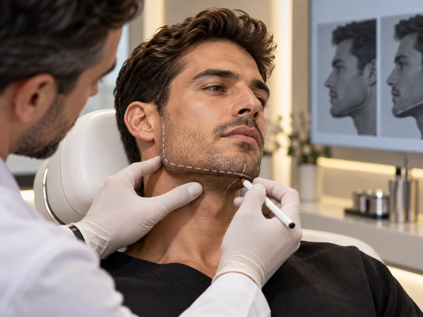 Masculinización Facial